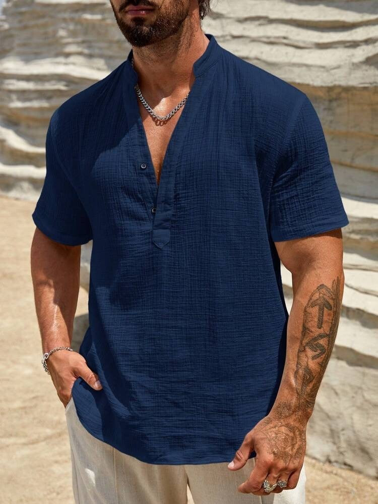 The Henley Linen Shirt